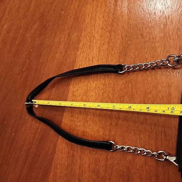 Miche purse shell w jean and faux ostrich trim! LIKE NEW! - Picture 6 of 9